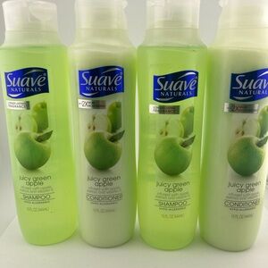 Suave Naturals Juicy Green Apple 2 Shampoo 2 Conditioner DISCONTINUED